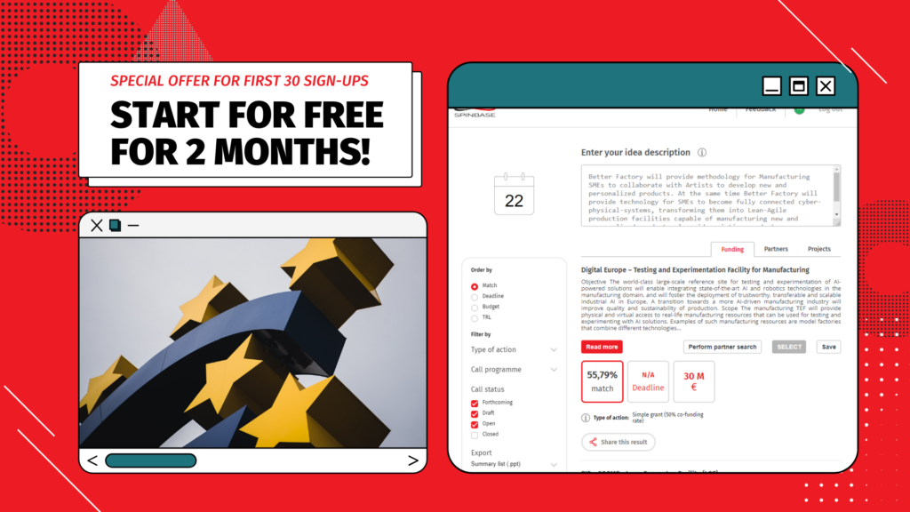 Spinbase 2022 offer - Free 2 months access